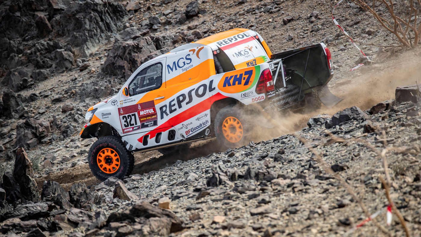Dakar 2021: Isidre Esteve escala posiciones y ya está en el top 30